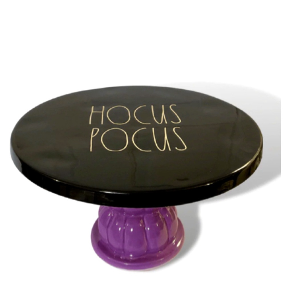 NEW Rae Dunn Halloween Hocus Pocus Cake Stand 🧙🏻